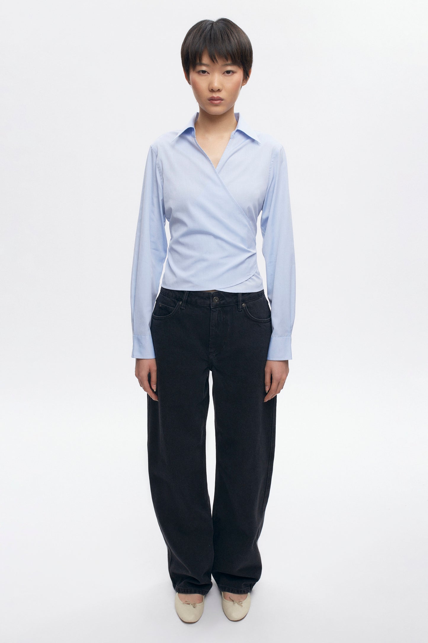 Women's Wrap Shirt in Air