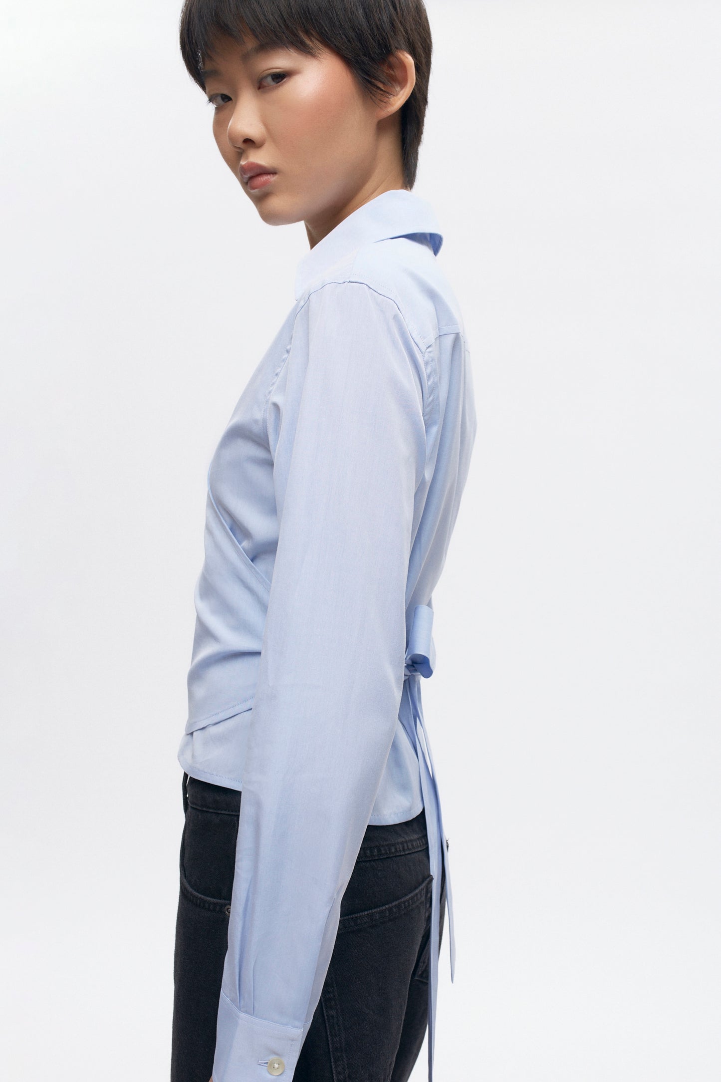 Women's Wrap Shirt in Air