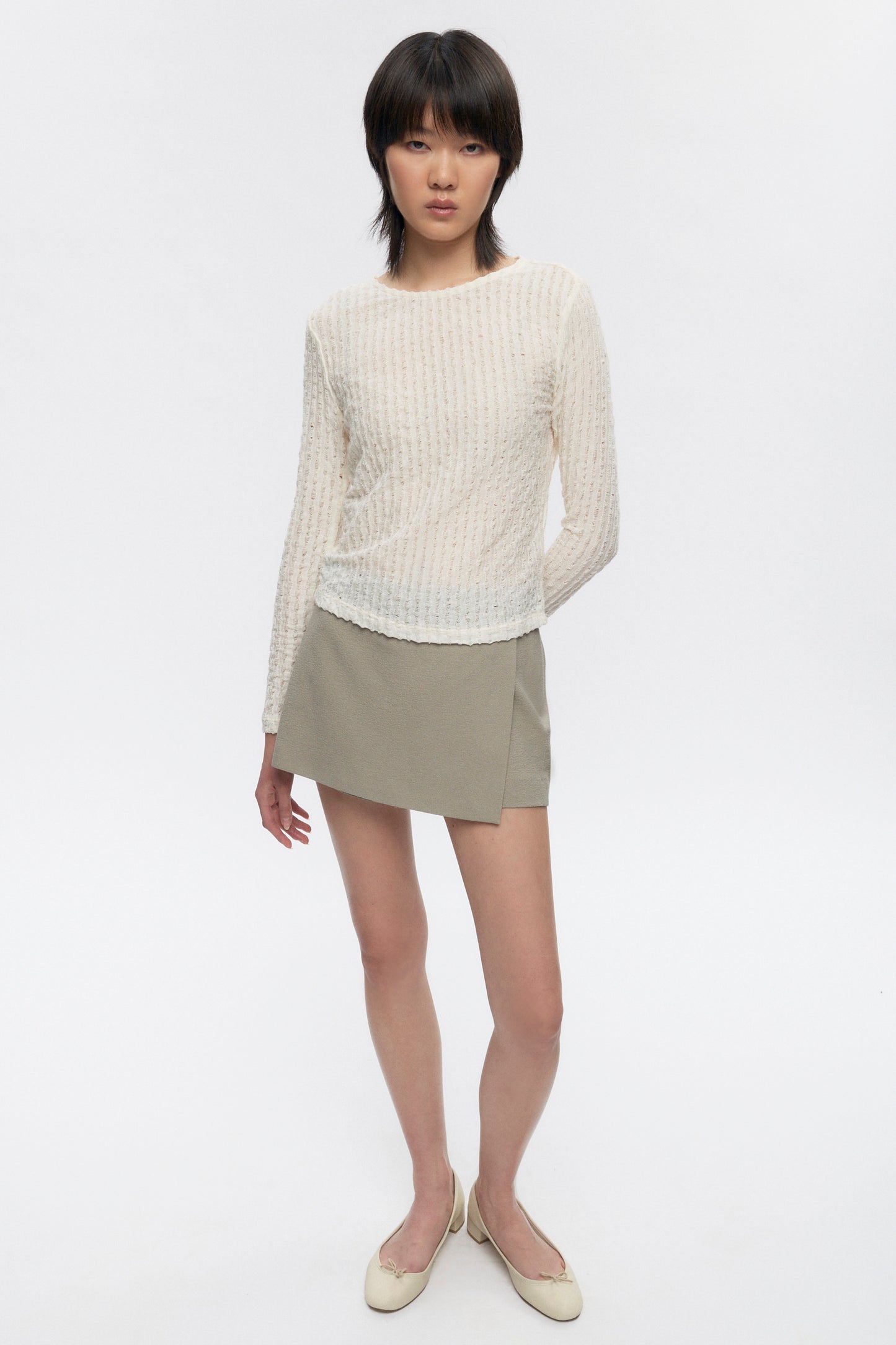 Women's Yasmina Top in Natural