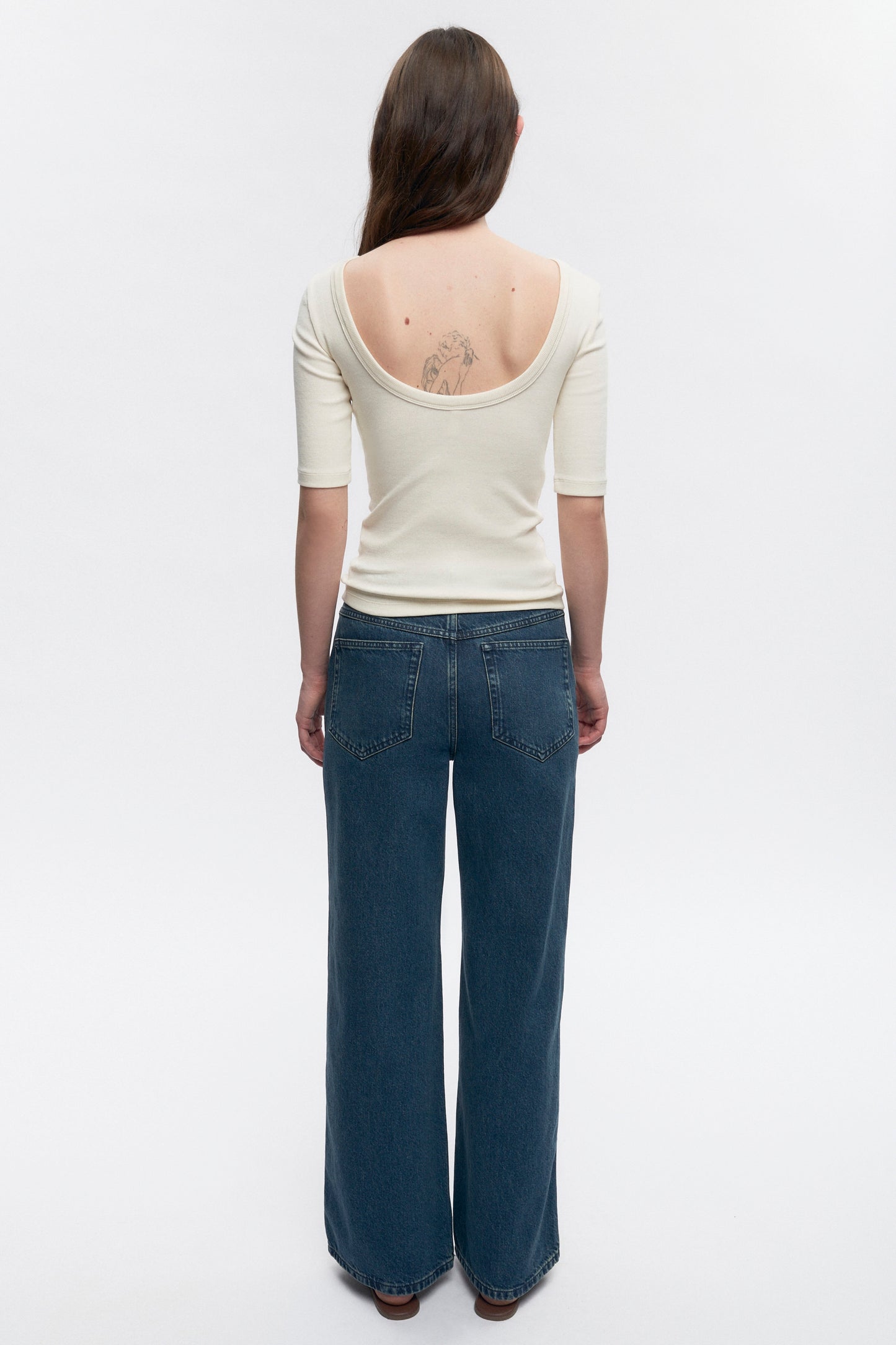Women's Zamalek Tee in Marshmallow