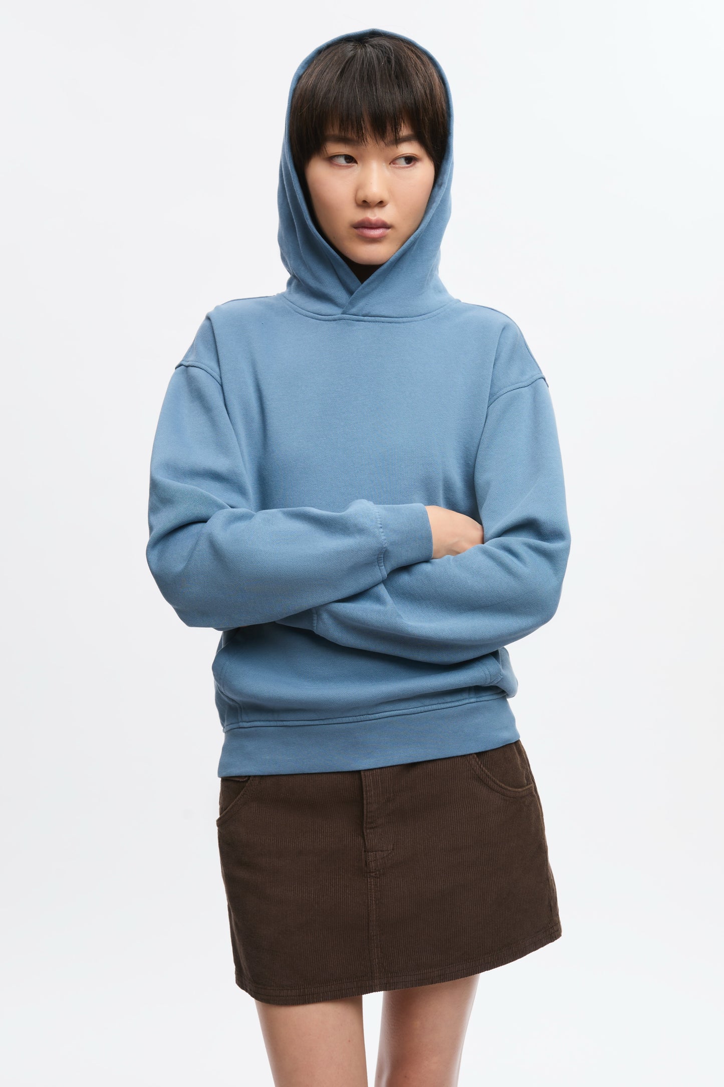 Women's Essential Hoodie in Delta