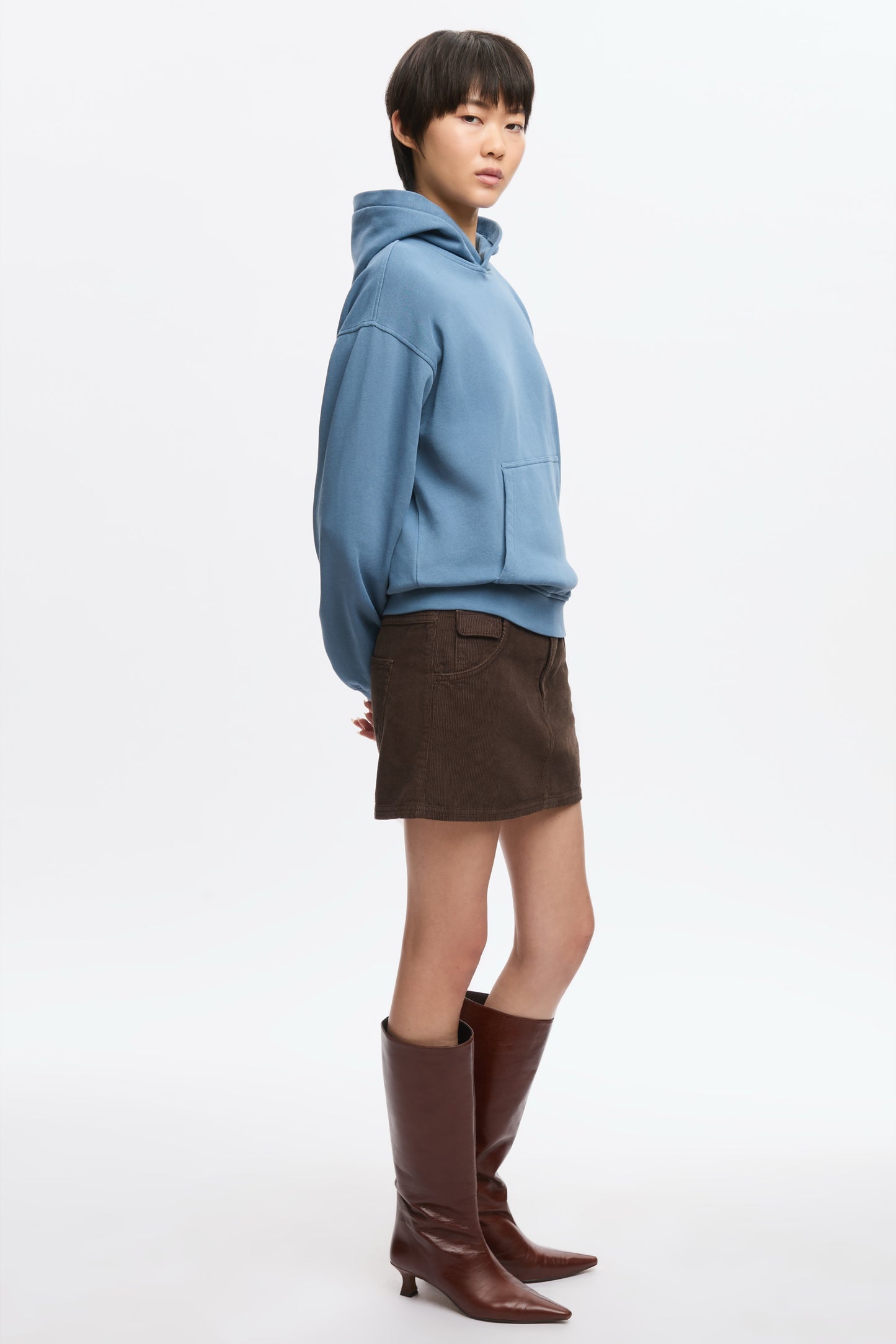 Women's Essential Hoodie in Delta