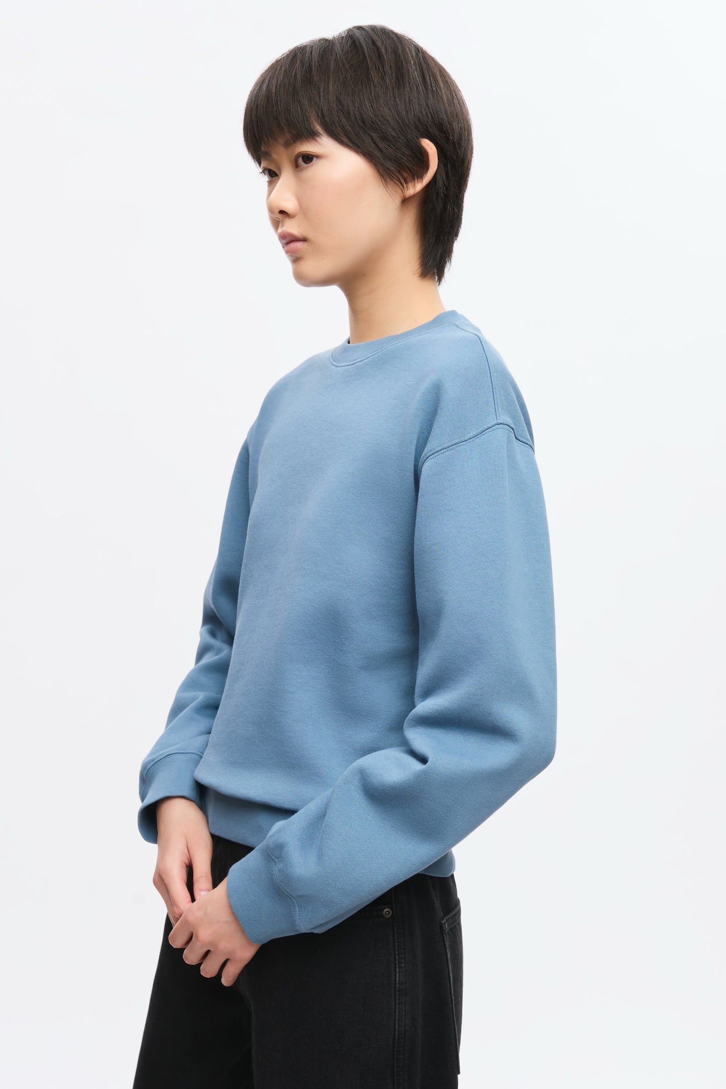 Women's Essential Sweatshirt in Delta
