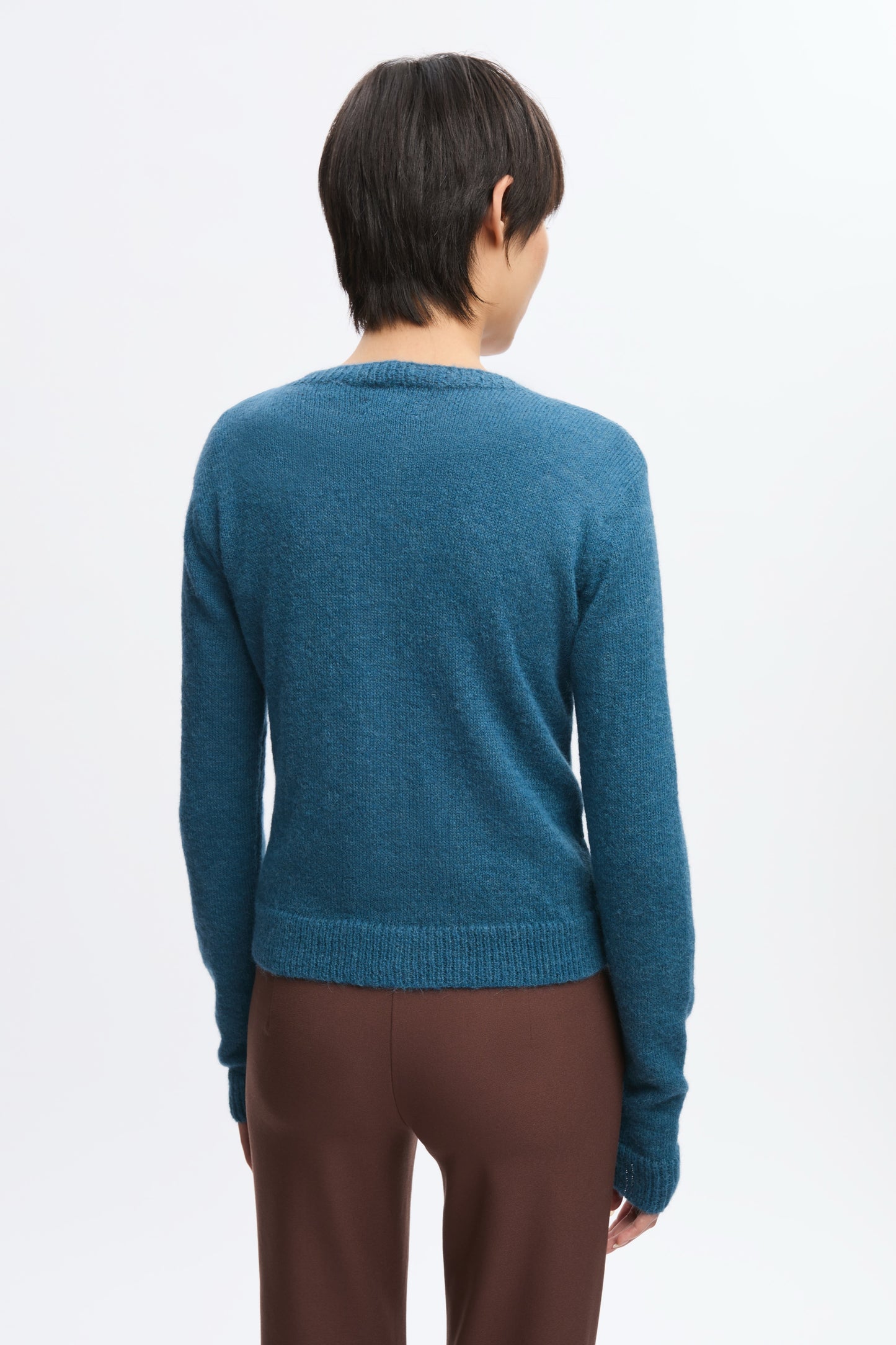 Women's Noor Fuzzy Cardigan in Delta