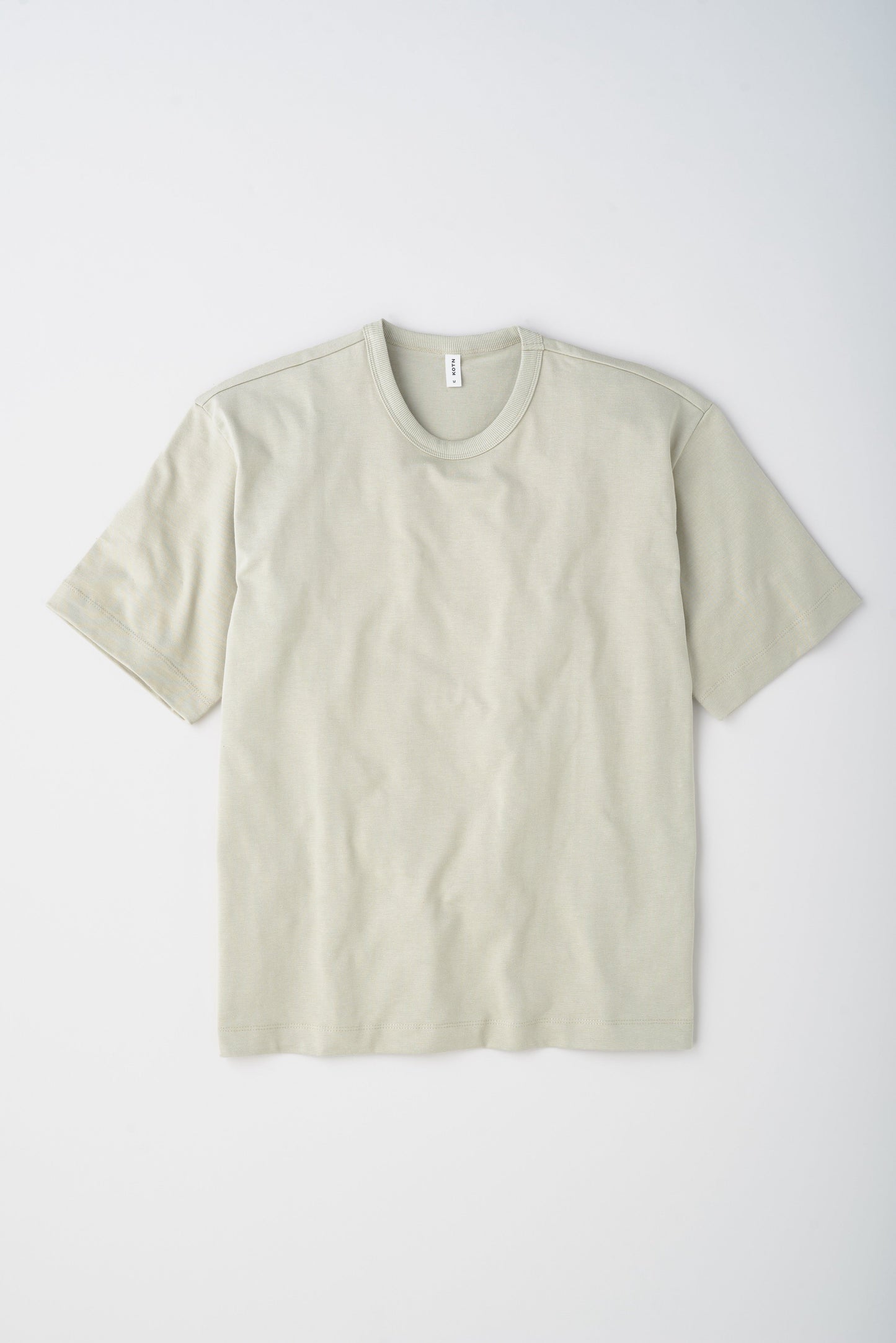 Men's Heavyweight Box Crew in Dune Grass
