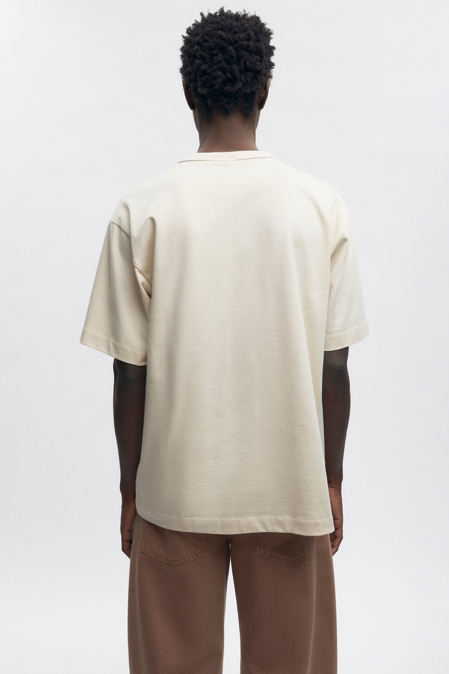 Men's Heavyweight Easy Crew in Natural