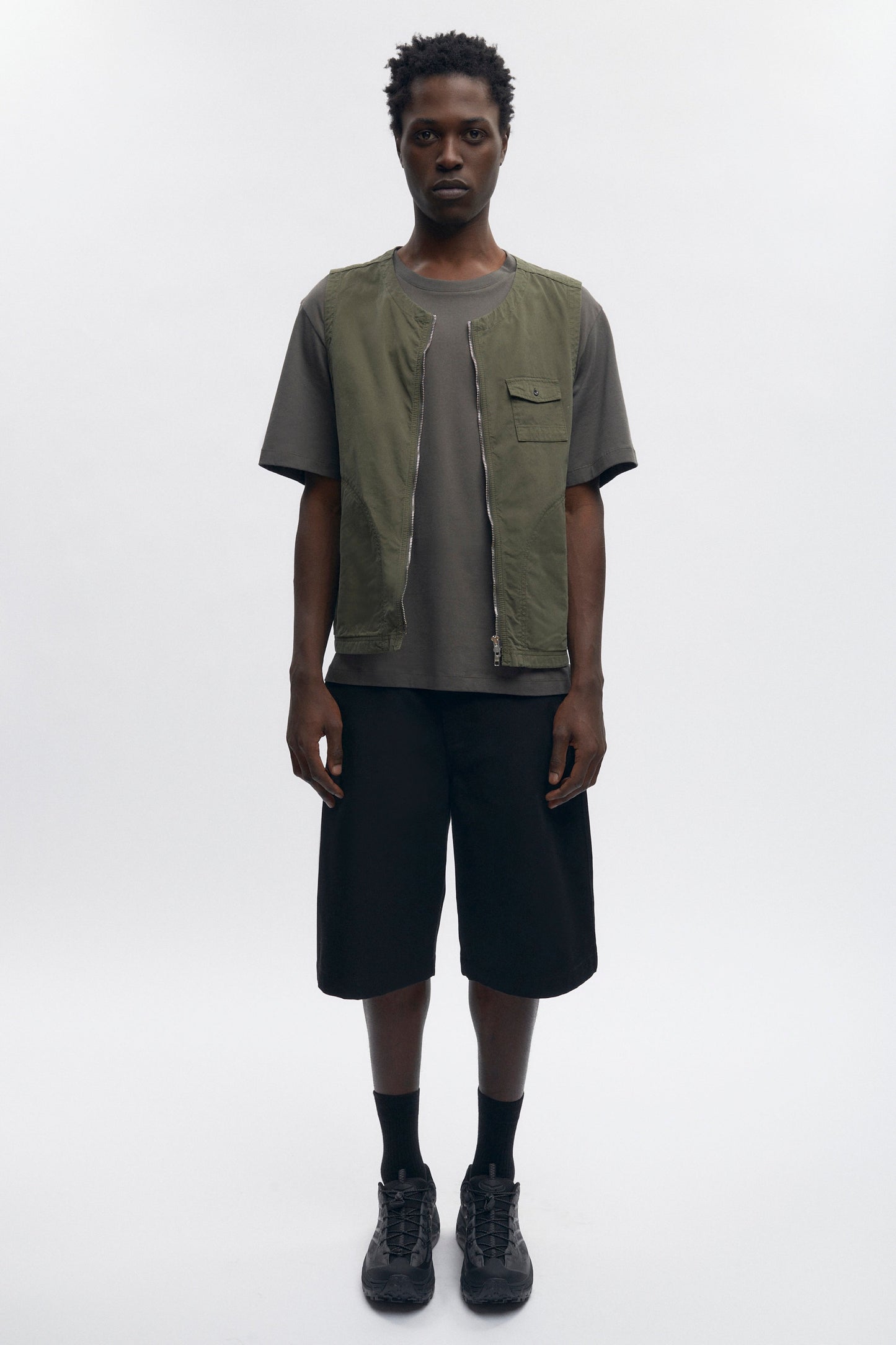 Tefnut Beach Vest in Olive