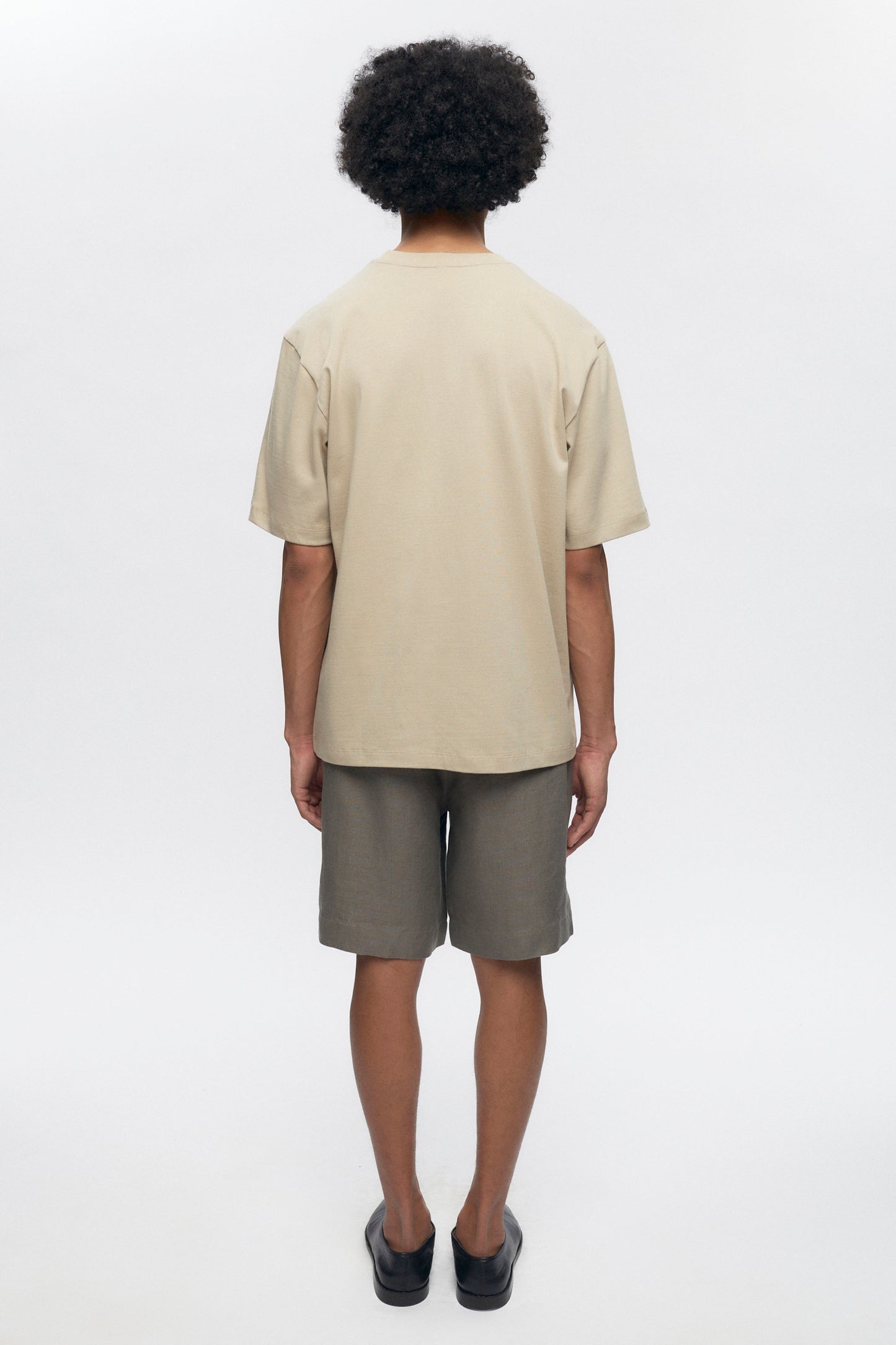 Men's Heavyweight Easy Crew in Fog
