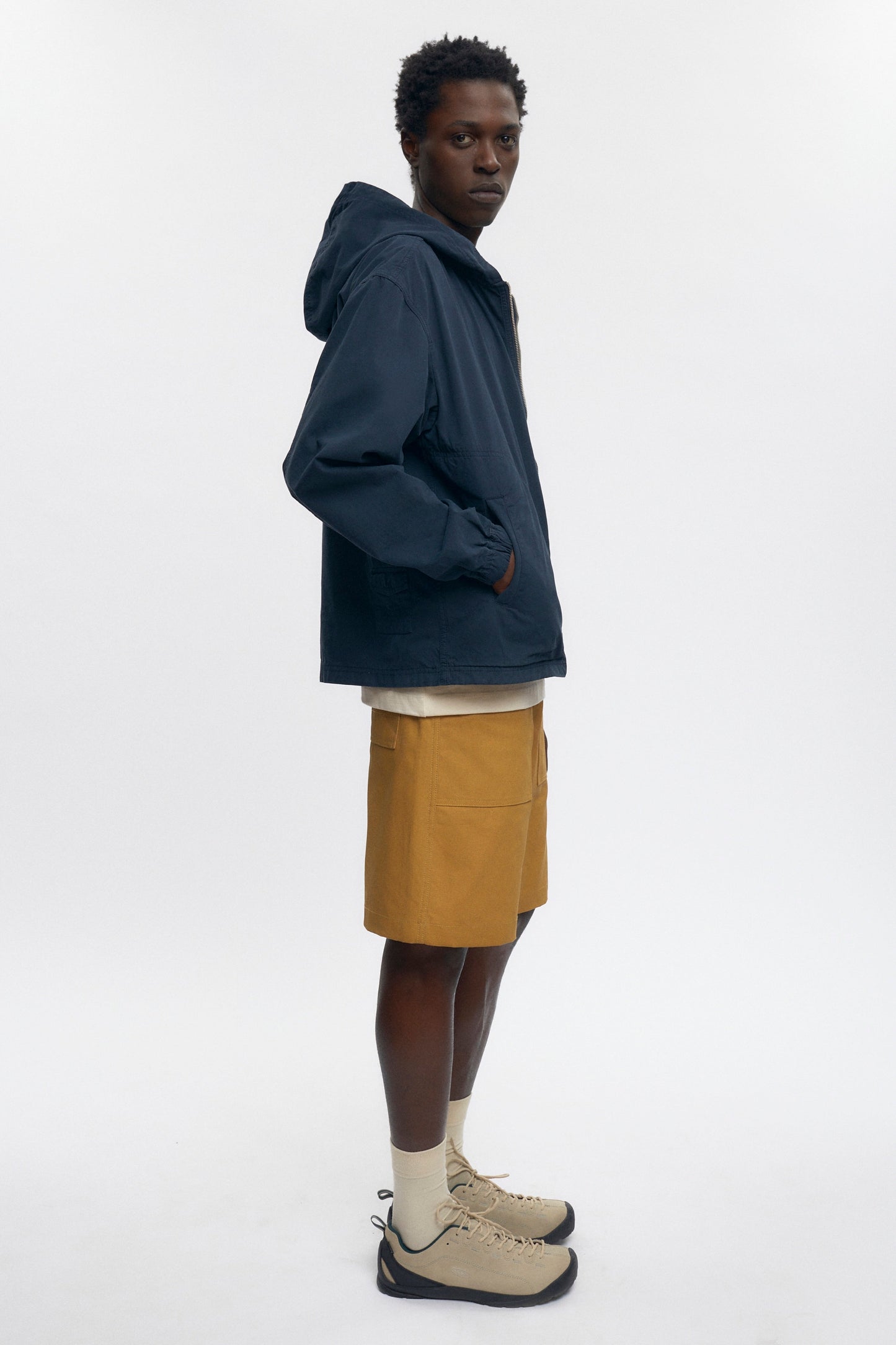 Men's Work Shorts in Dark Camel