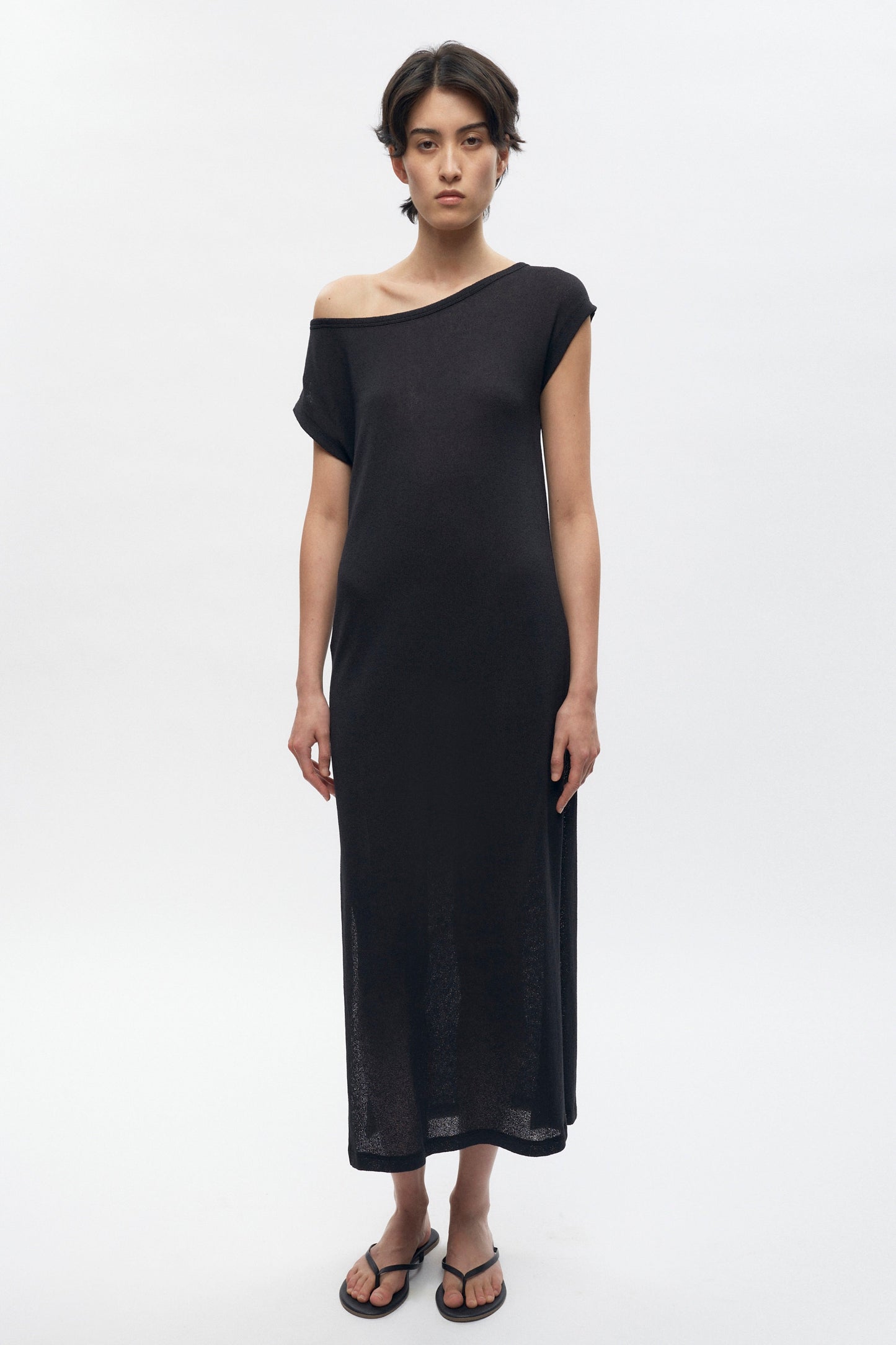 Women's Luxor Jersey Dress in Black